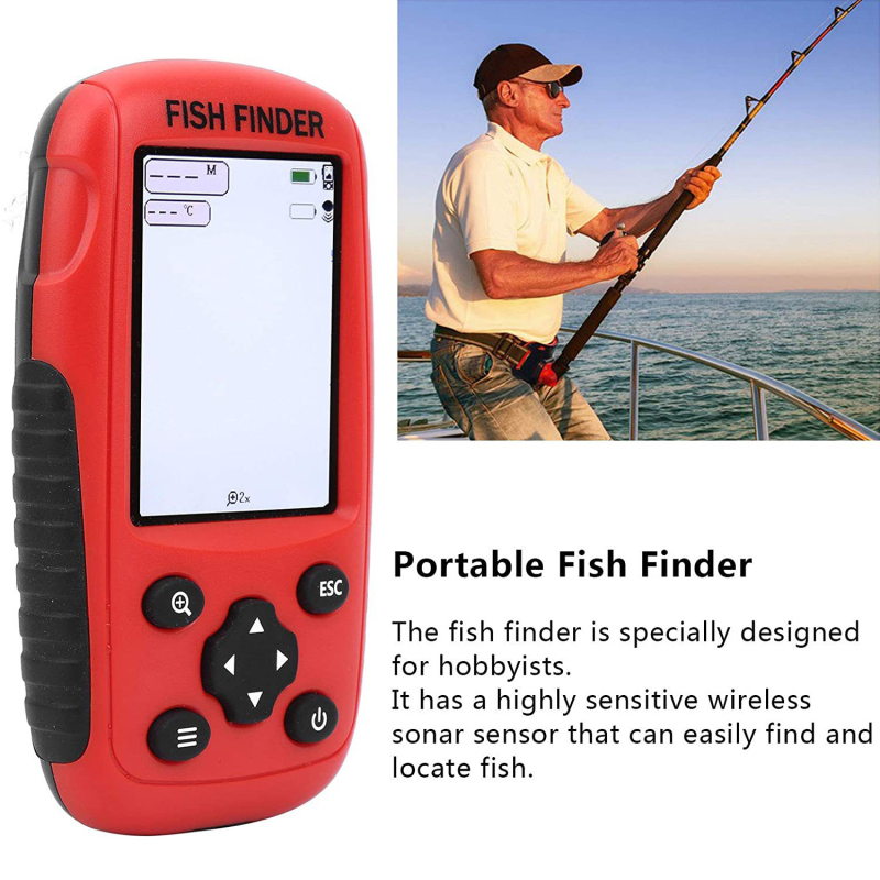 Fish finder wireless Wireless  - огляд і ціна Fishing Boat Depth Finder