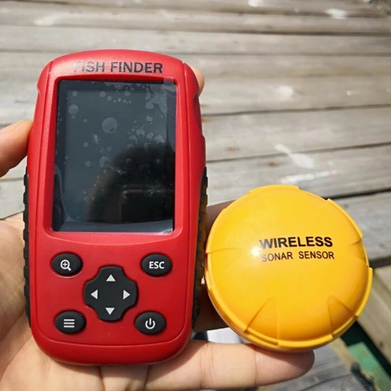 Fish finder wireless Wireless  - огляд і ціна Fishing Boat Depth Finder