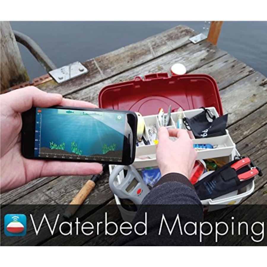 Portable wireless Bluetooth fi - огляд і ціна Fishing Boat Depth Finder