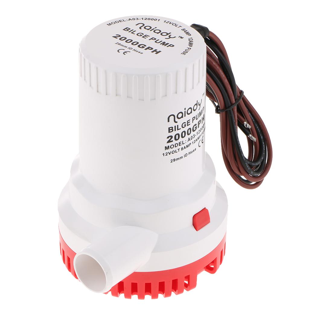 Electric Bilge Pump 2000GPH Su - огляд і ціна Fishing Boat Bilge Pump