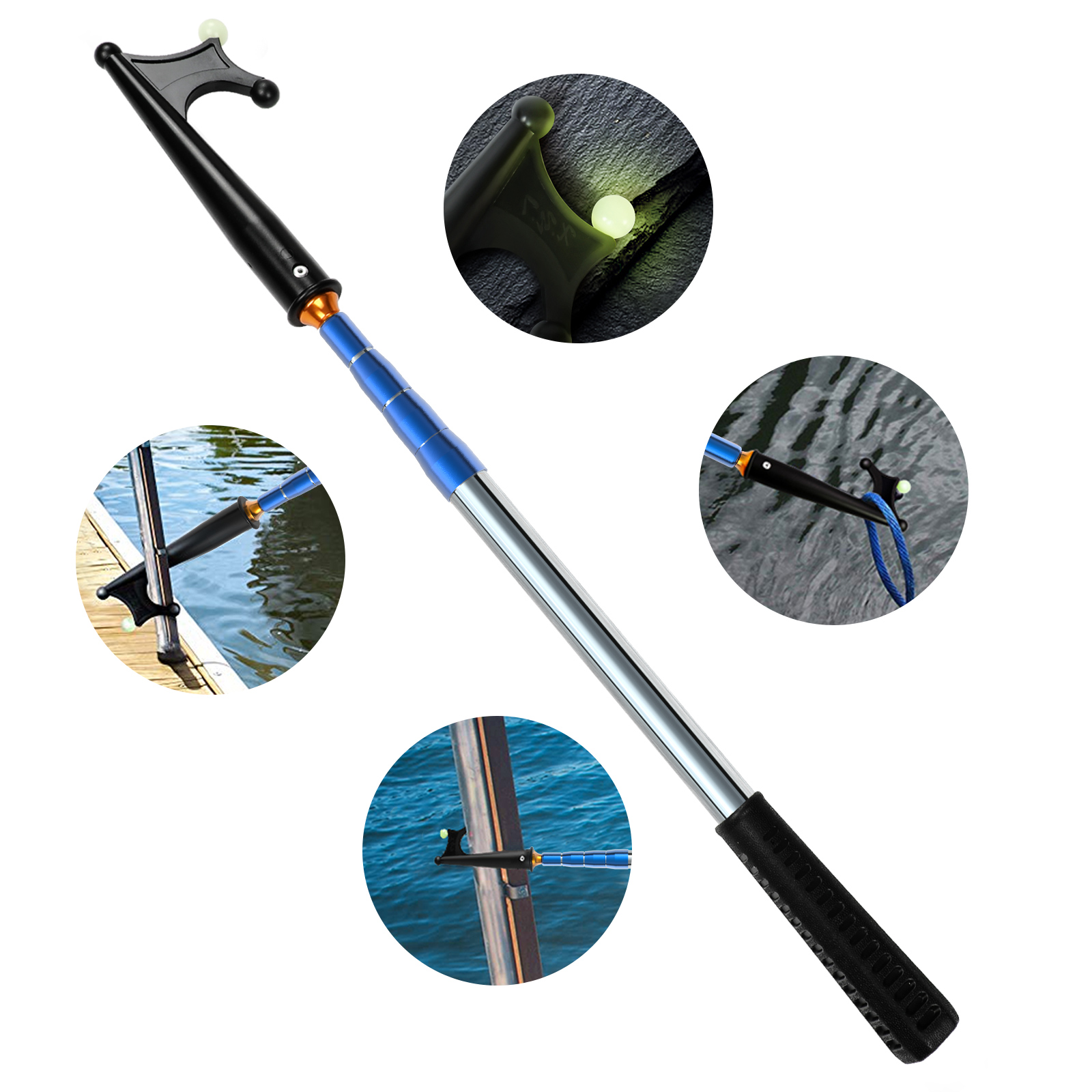 SANLIKE Retractable Luminous B - огляд і ціна Fishing Boat Trailer