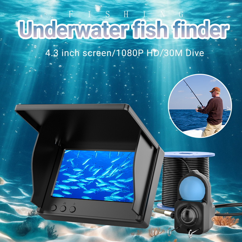 IP68 Waterproof Underwater Fis - огляд і ціна Fishing Boat Depth Finder