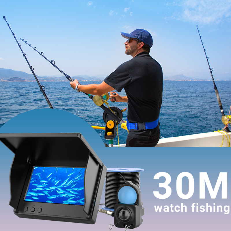 IP68 Waterproof Underwater Fis - огляд і ціна Fishing Boat Depth Finder