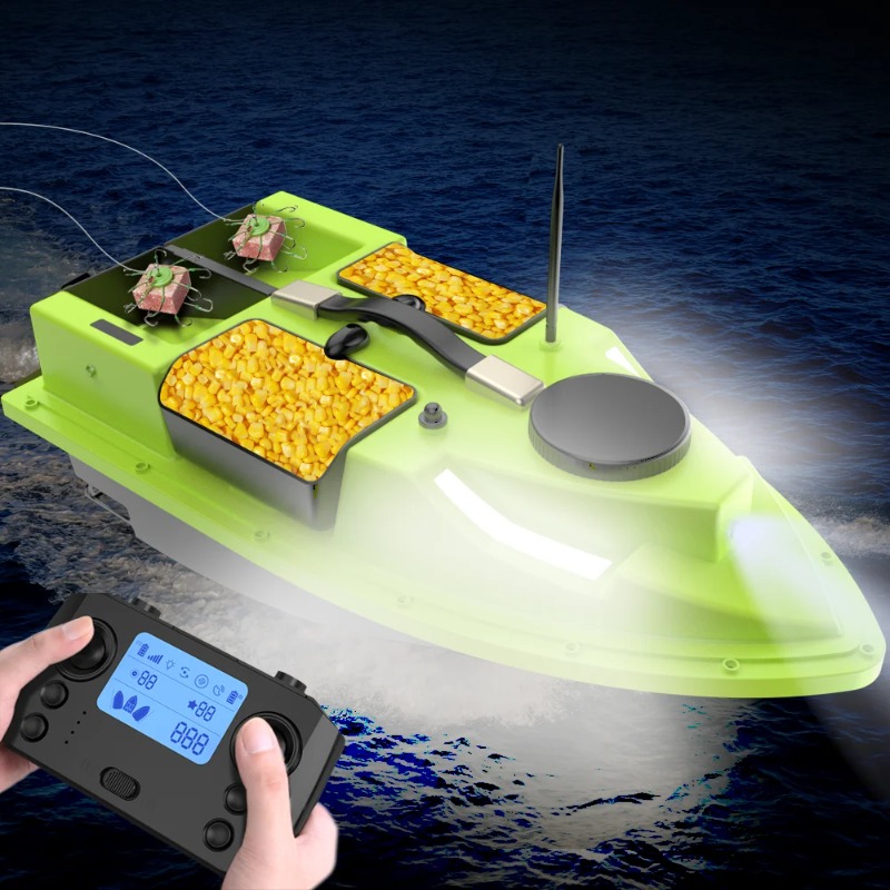 D19 GPS RC Bait Boat 600M 4 Ho - огляд і ціна Fishing Boat Gps